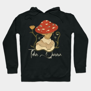 mushroom hat girl Hoodie